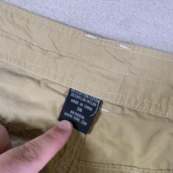 Kuhl Shorts Mens 38 Beige Outdoors Hiking Cotton Blend‎ Mid Rise 8.5" Inseam - Picture 4 of 12